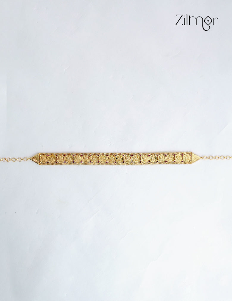 18K Gold Plated Kaashu Lakshmi Coin Necklace - PP1012581