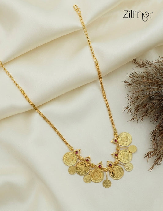 18K_Gold_Plated_Kaashu_Lakshmi_Coin_Necklace_-
