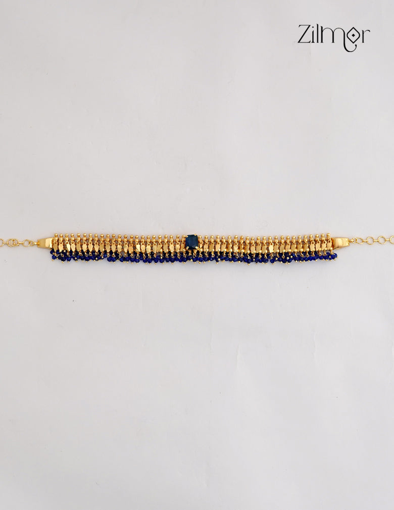 18K Gold Plated Kerala Style Elakkathali Choker Necklace - AC1012556