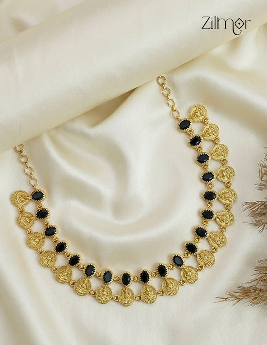 18K Gold Plated Lakshmi Coin Necklace (Color Options) - TR1012461