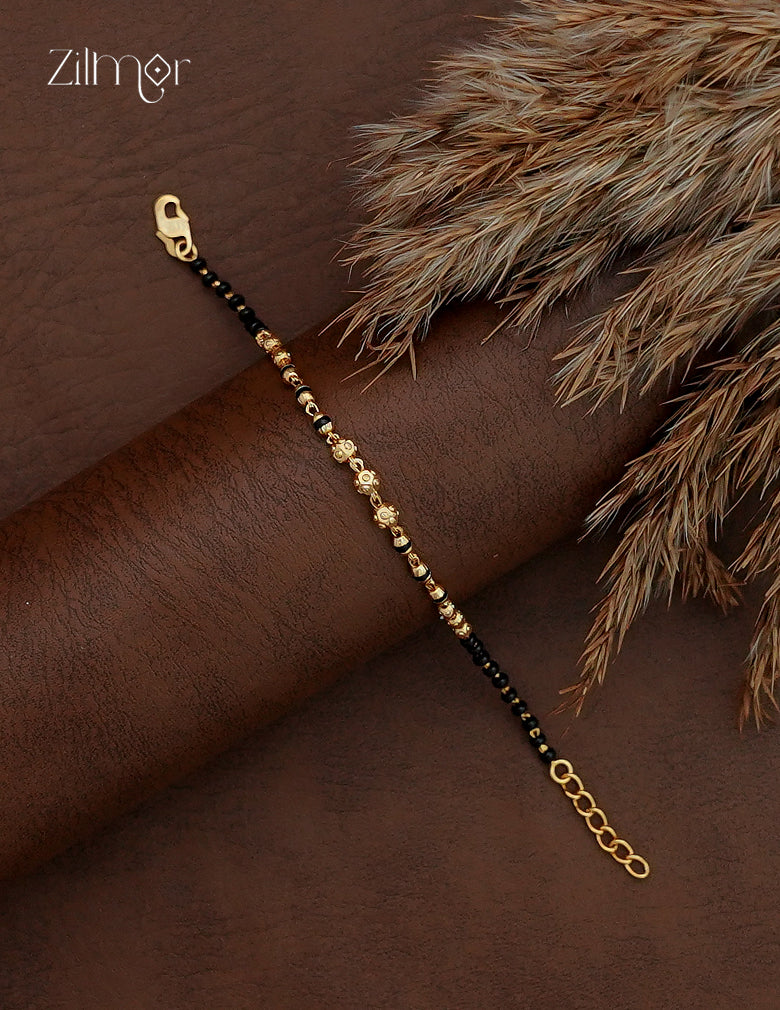 18K Gold Plated  Mangalsutra Bracelet - SG1012826