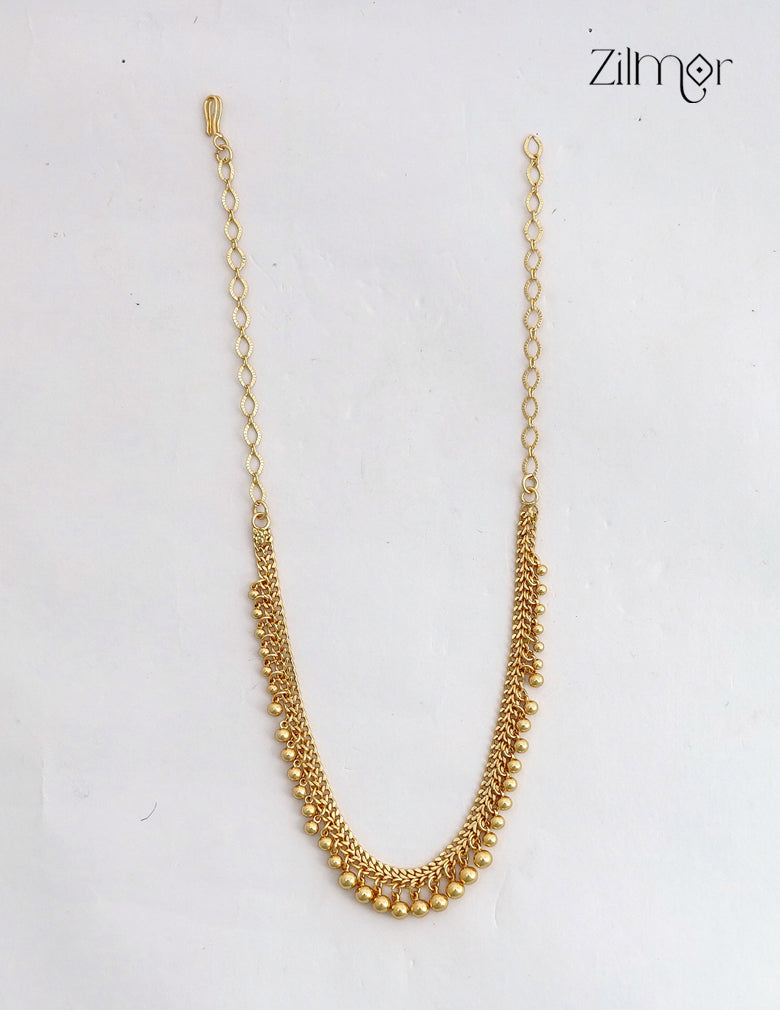 18K Gold Plated Ball Choker Necklace - ZS1012719