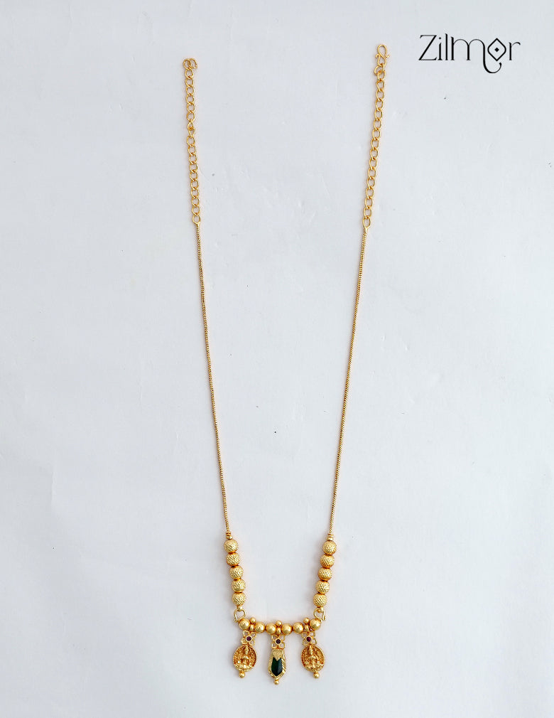 18K Gold Plated Nagapadam Pendant Necklace - PP1012661
