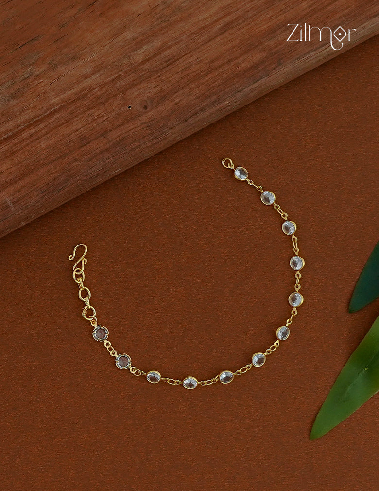 18K Gold Plated Semi Precious Stone Bracelet - KT1012338