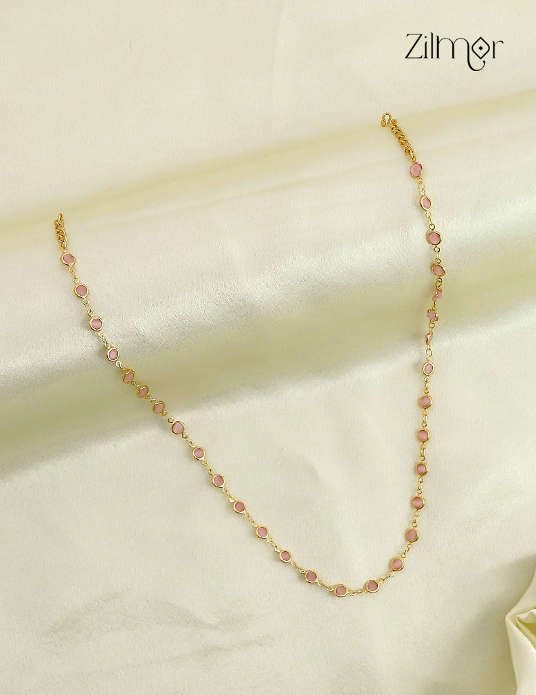 18K Gold Plated Semi Precious Stone Necklace - KT1012469