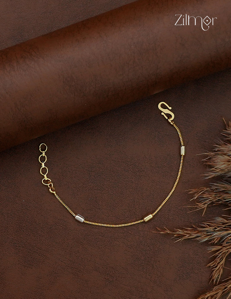 18K Gold & White Gold Bracelet - SG1012822