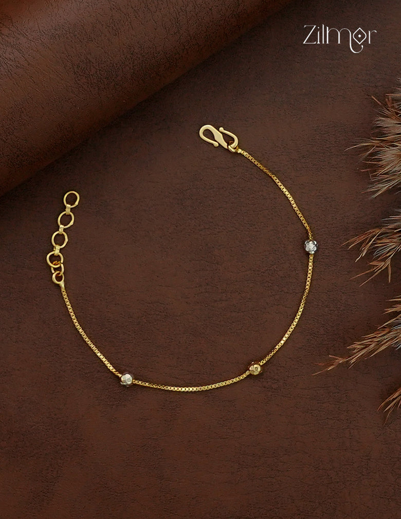18K Gold & White Gold Bracelet - SG1012828