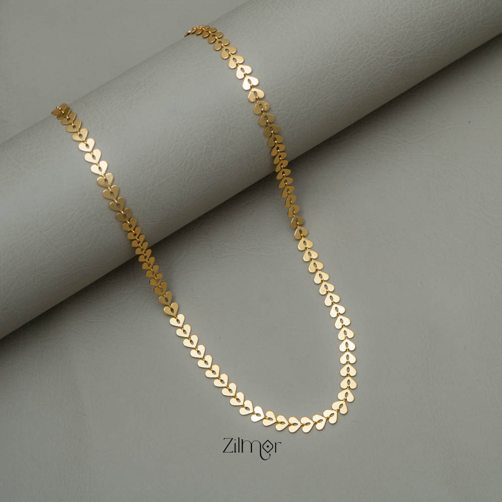 KY101769 - Gold Toned Necklace Bracelet Set