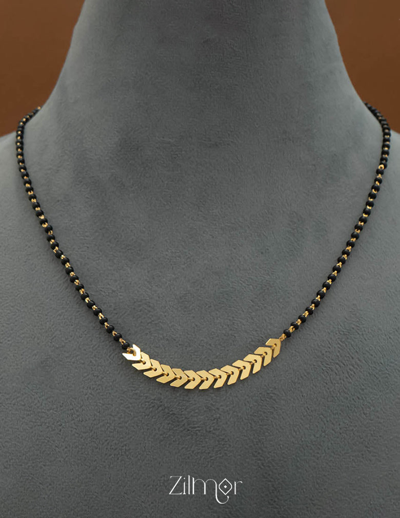 KY101545 - Gold Plated Mangalsutra Necklace 3-Zilmor