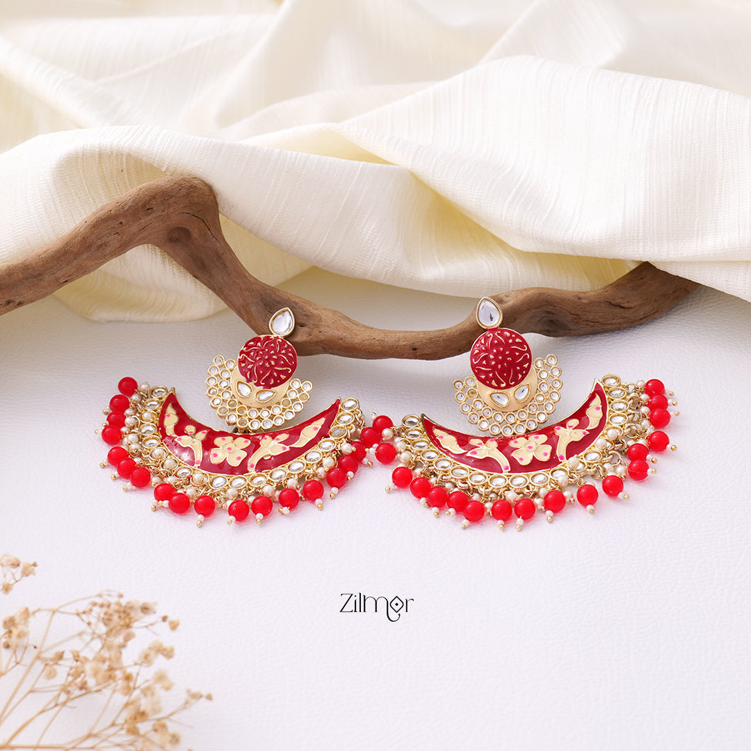 Chandbali Wedding Earrings - KG100836