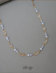 PE101519 - Fresh water Pearl  Necklace 3-Zilmor
