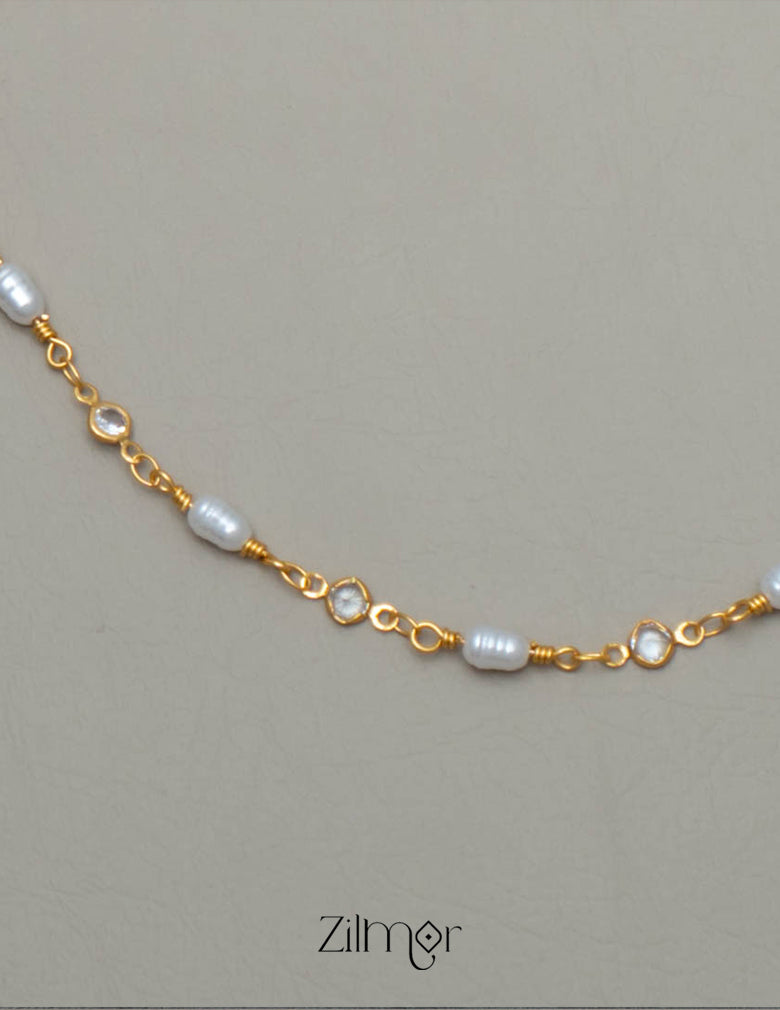 PE101519 - Fresh water Pearl  Necklace 4-Zilmor