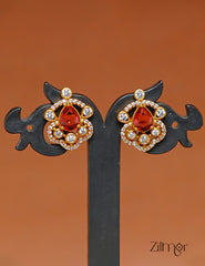 BH1011265 -  Premium Antique AD Pendant Necklace Earrings Set