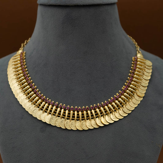 PP101491 - Gold tone Lakshmi Kaashu Necklace