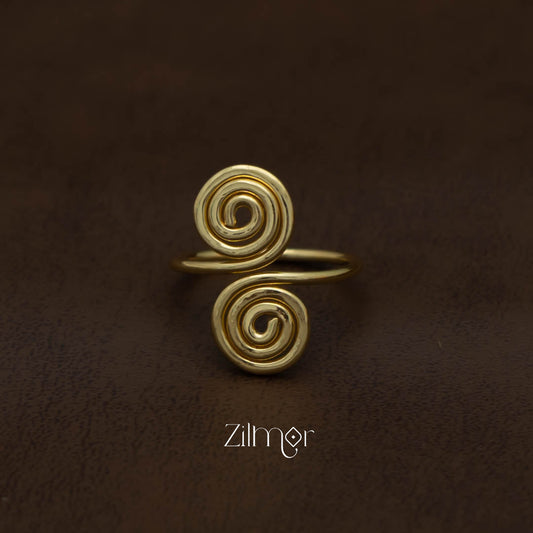 AS101473 -  Minimalist Spiral Ring