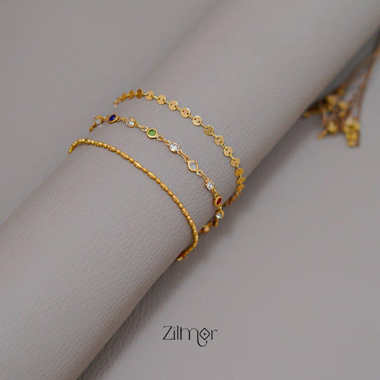 KY1011536 - Gold toned Combo Bracelet