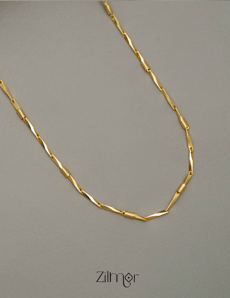 KN101649  - Simple Necklace 2-Zilmor