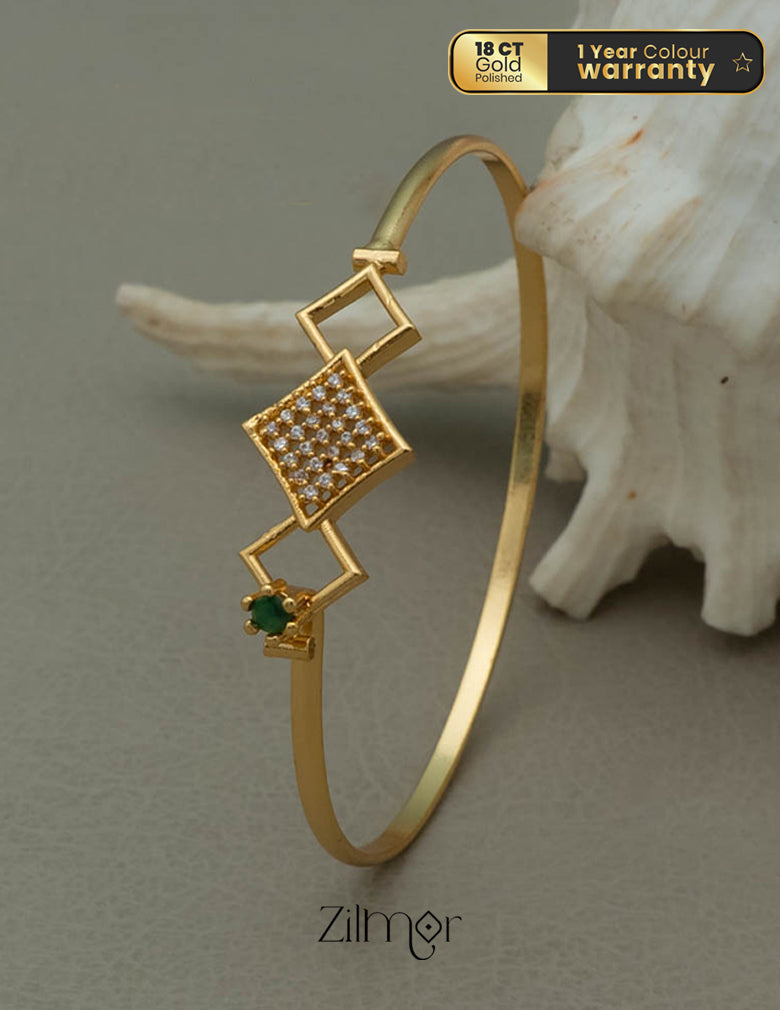 KF101237 - Gold Plated Openable Bangle 1-Zilmor