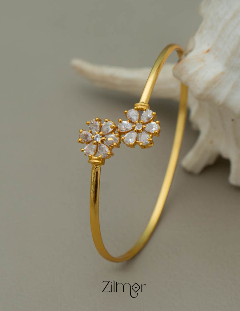 KF101689 - Gold Plated Adjustable Bangle 5-Zilmor