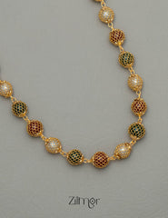 PE101914 - Semiprecious Stone Simple Necklace 3-Zilmor