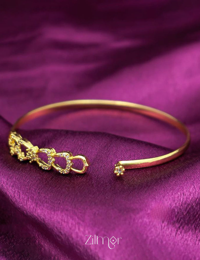 KF101170 - Gold Plated Openable Bangle 3-Zilmor