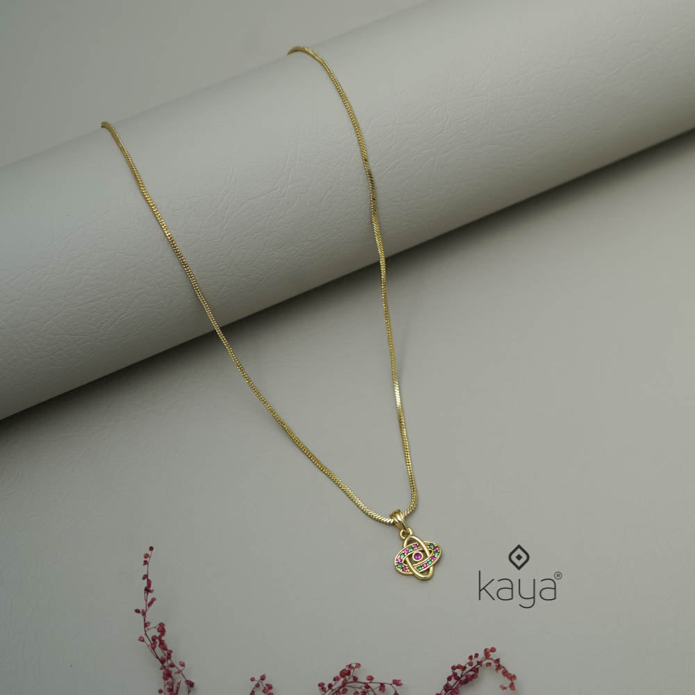 Simple pendant Necklace -SR100551