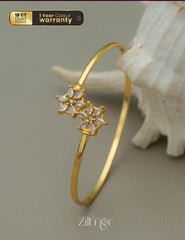 KF101672  - Gold Plated Adjustable Bangle 1-Zilmor