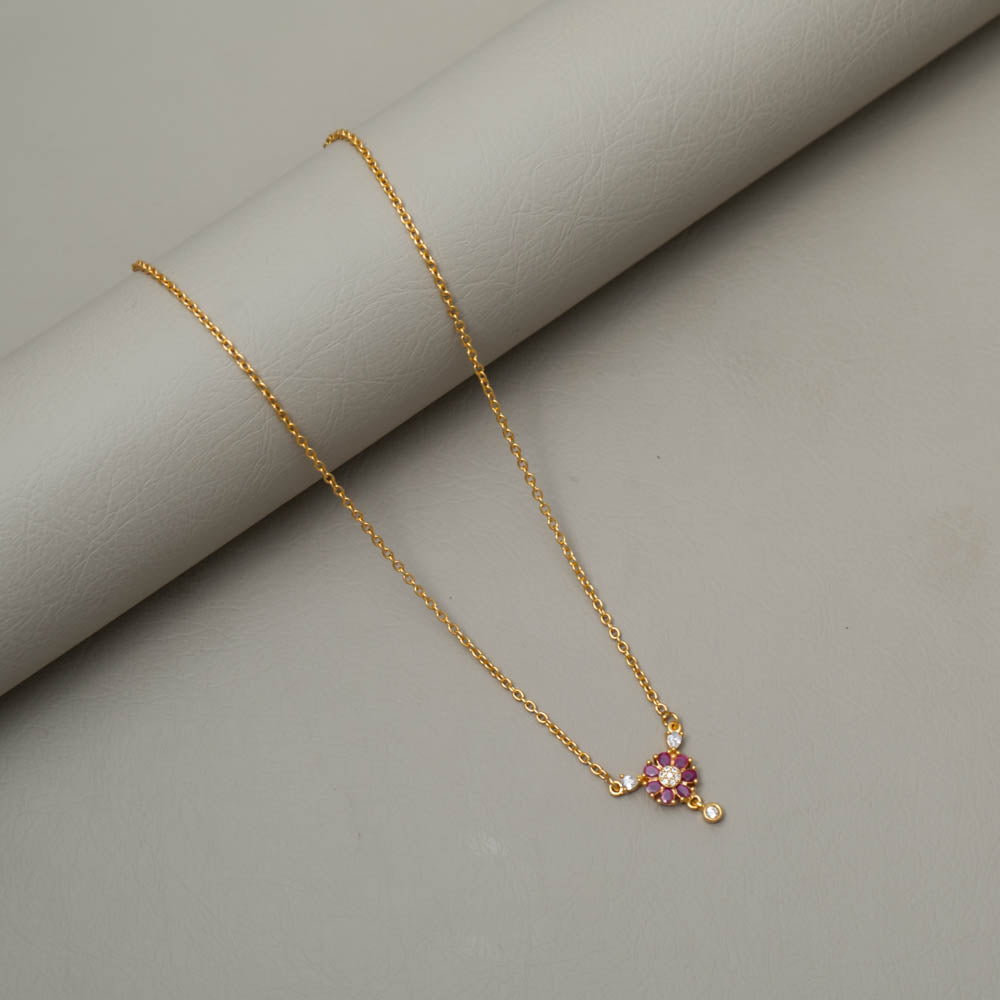 SG100521 - Simple pendant Necklace