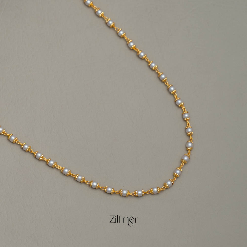 TR101742 - Daily Wear Simple Pearl Necklace