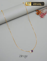 PP101640 - Simple pendant Necklace