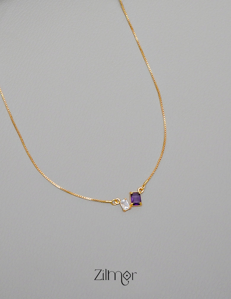 PP101640 - Simple pendant Necklace 8-Zilmor