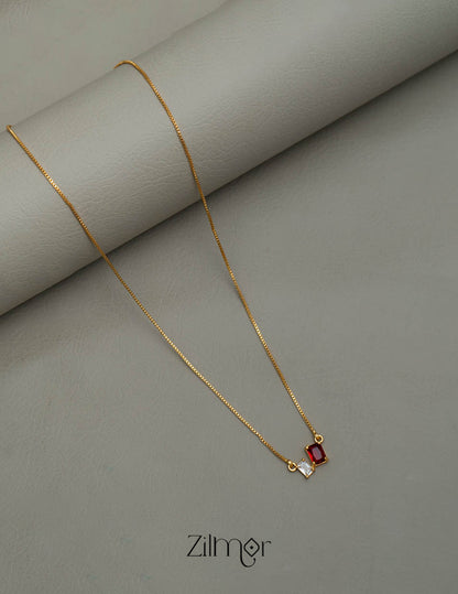 PP101640 - Simple pendant Necklace 1-Zilmor
