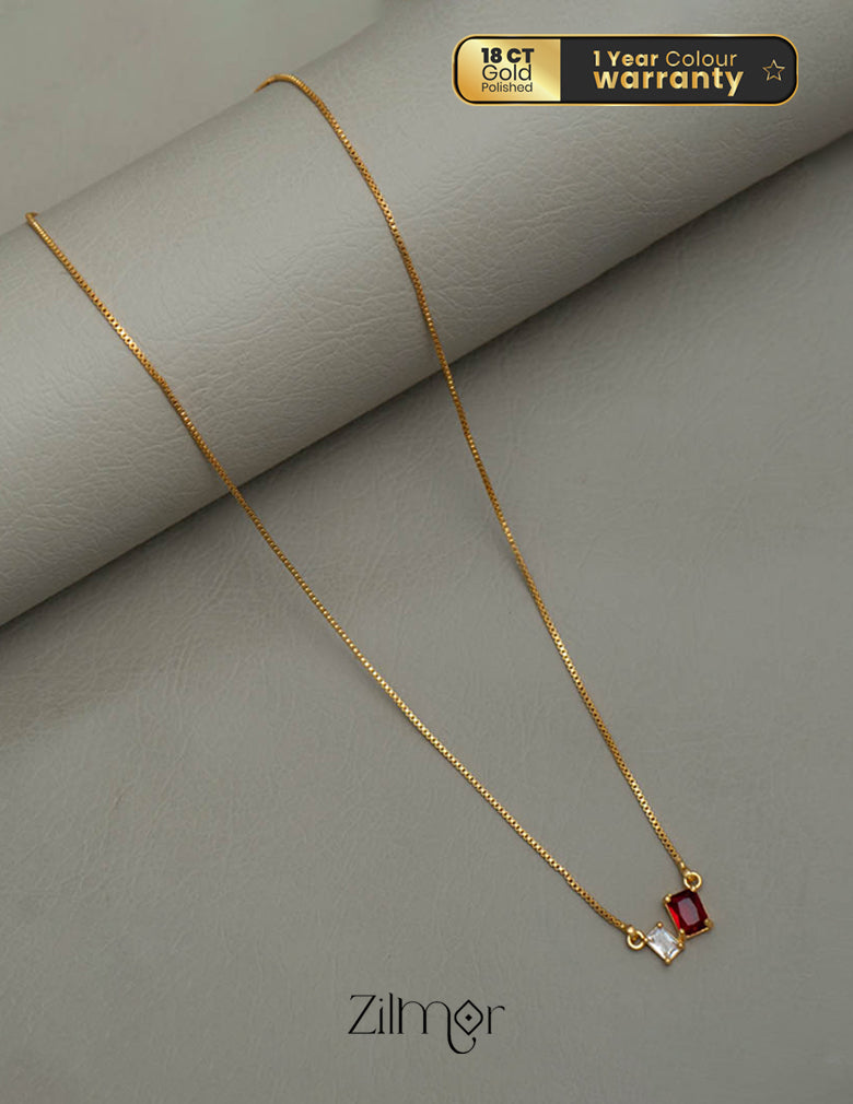 PP101640 - Simple pendant Necklace 10-Zilmor