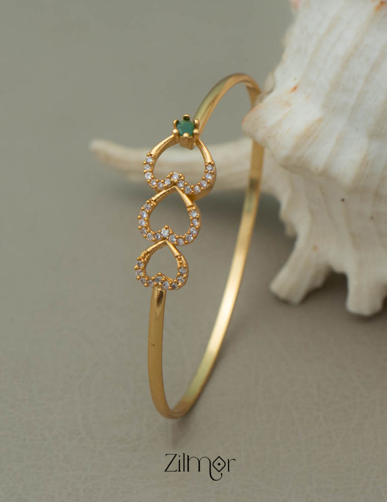 KF101236 - Gold Plated Openable Bangle 2-Zilmor