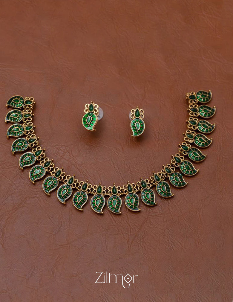 NV101459 - Traditional Necklace Earring Set 5-Zilmor