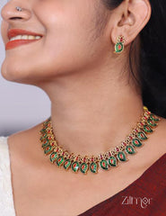 NV101459 - Traditional Necklace Earring Set 2-Zilmor