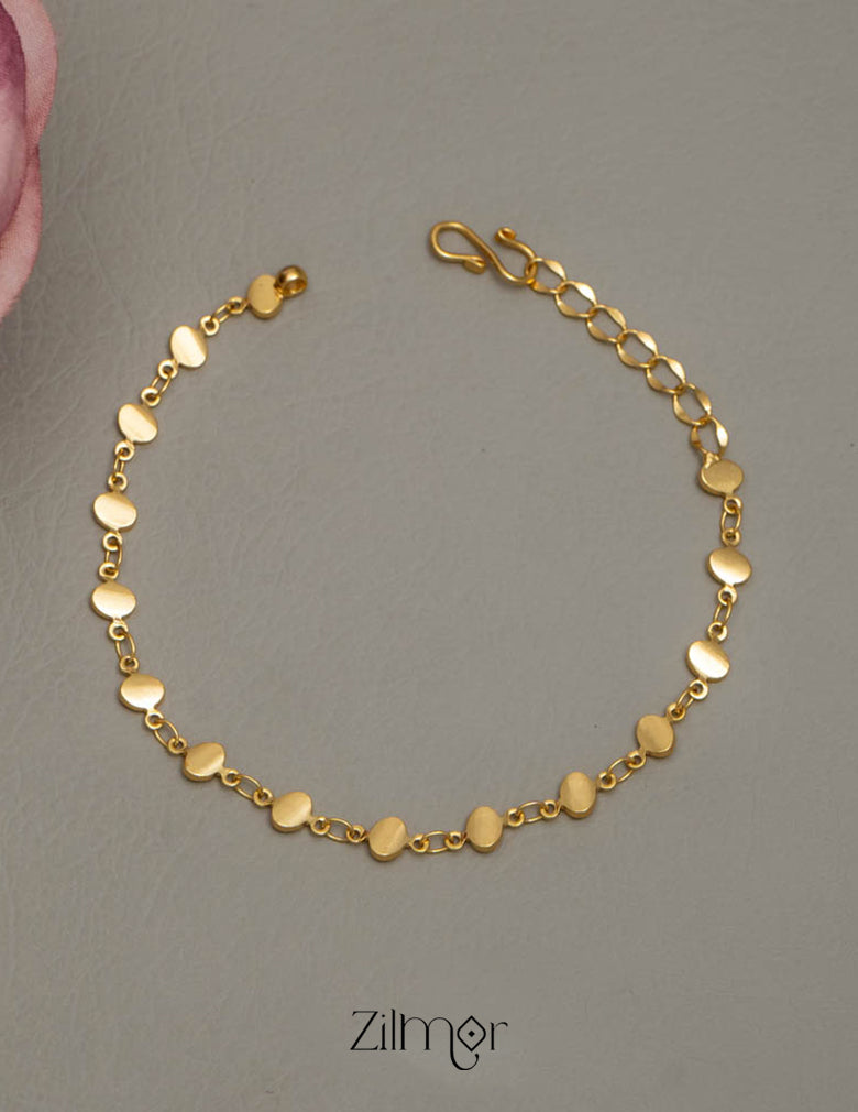 KY101730 - Gold Toned Necklace Bracelet Set 2-Zilmor
