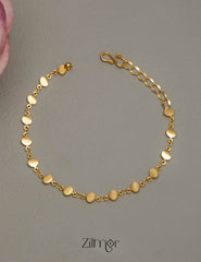 KY101730 - Gold Toned Necklace Bracelet Set 2-Zilmor