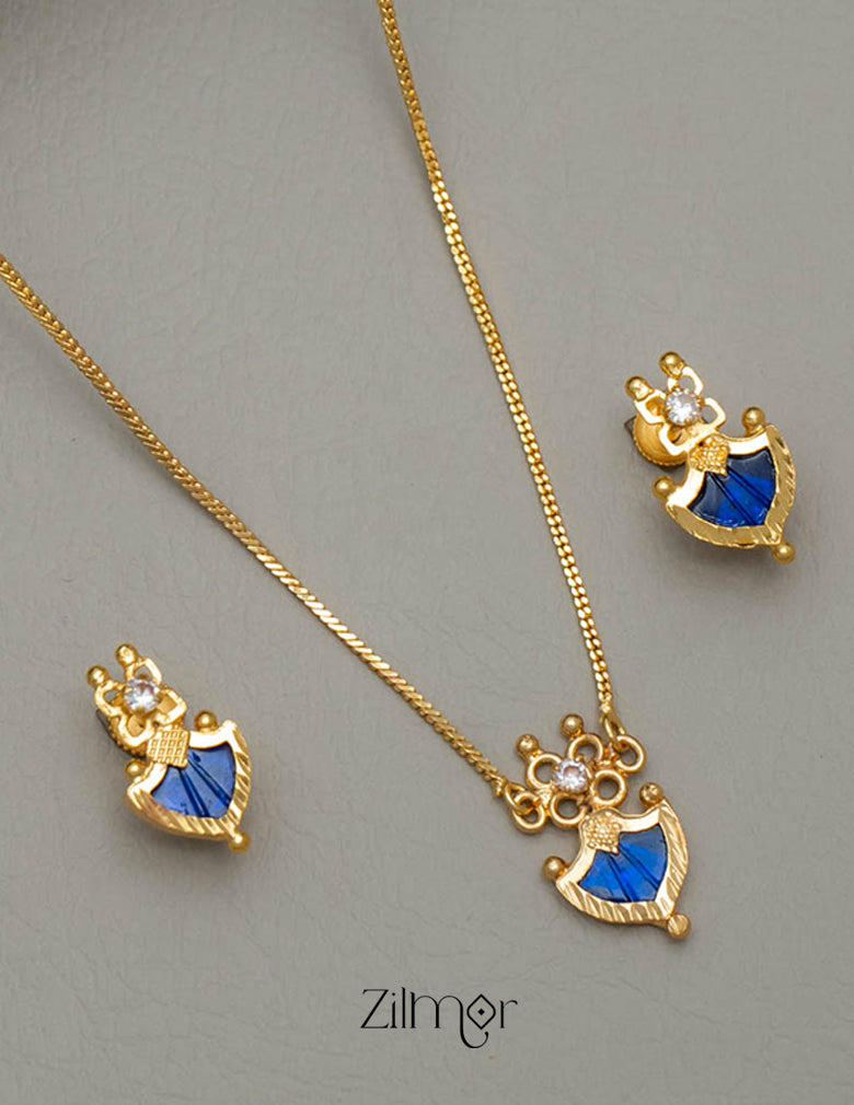 Simple Palakka Necklace Set 5-Zilmor