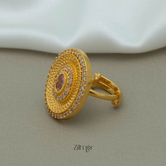 Rana Gold Plated AD Ring
