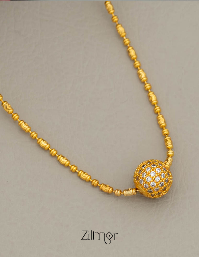 KY101756 - Anti Tarnish Single Ball Chain 2-Zilmor