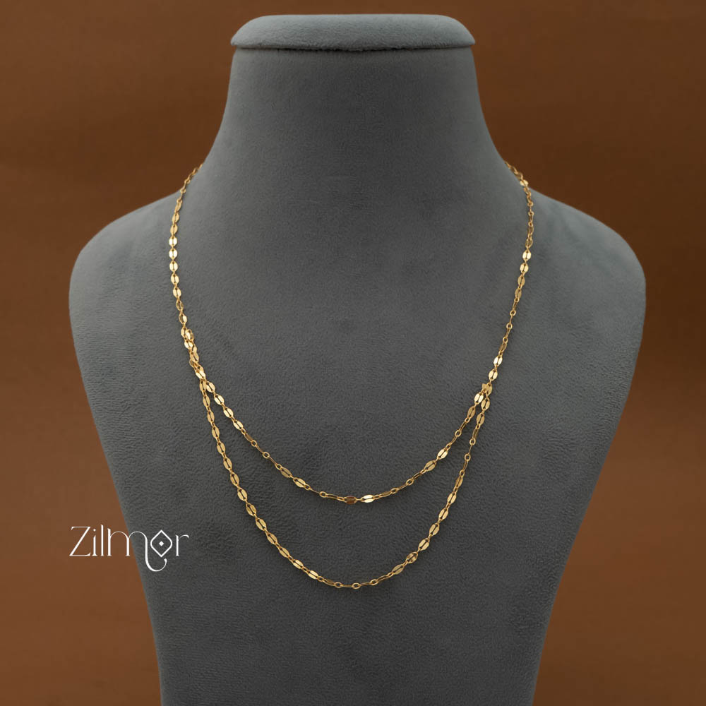 KY101748 - Simple Double layer Necklace