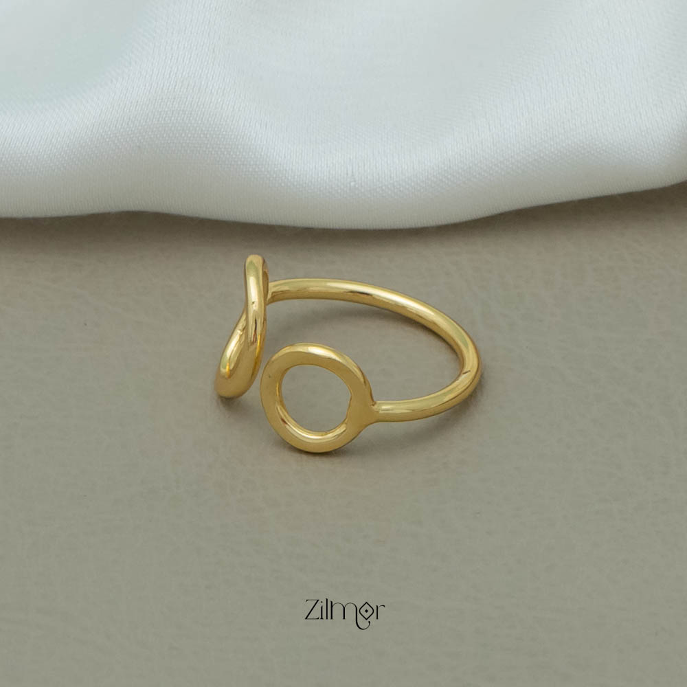 AS101127 - Open Face Golden Ring