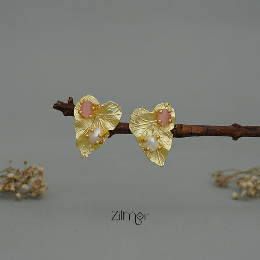 ZA1011164 - Leaf Design Earrings