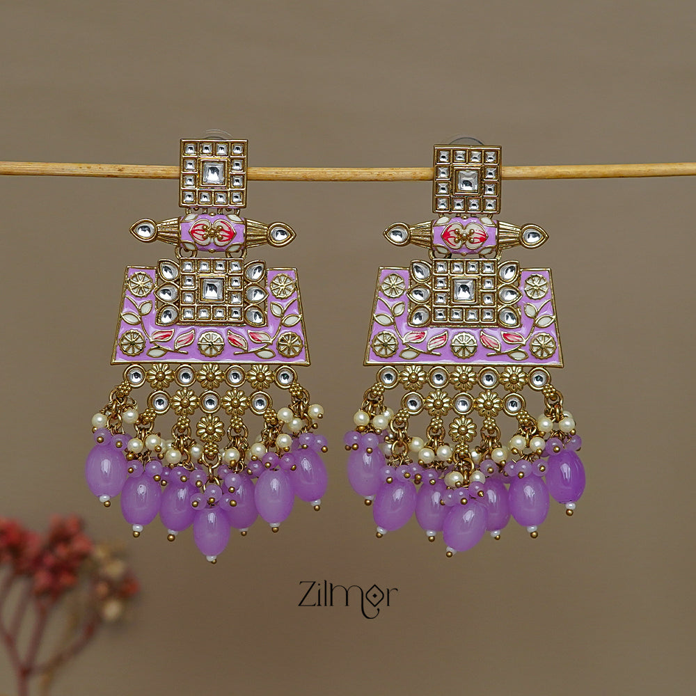 FS1011247 - Designer Kundan Party Earrings