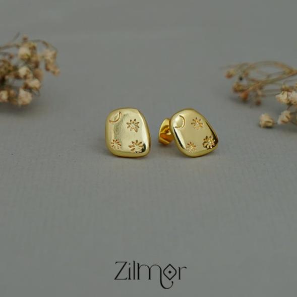 ZA1011172 - Golden Earrings