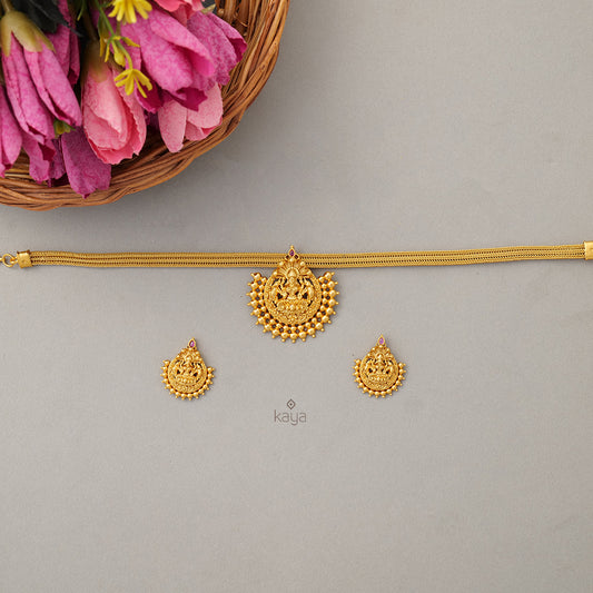 SN100974 - Antique Necklace with matching Earrings