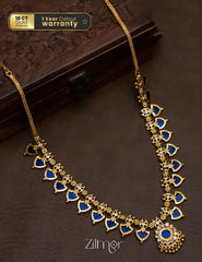 Palakka Long Haram Necklace with Pendant  PP100218