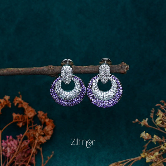 OT1011195 - AD Stone Dangler Earrings