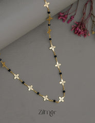 PE1011299 - Gold toned Simple  Necklace